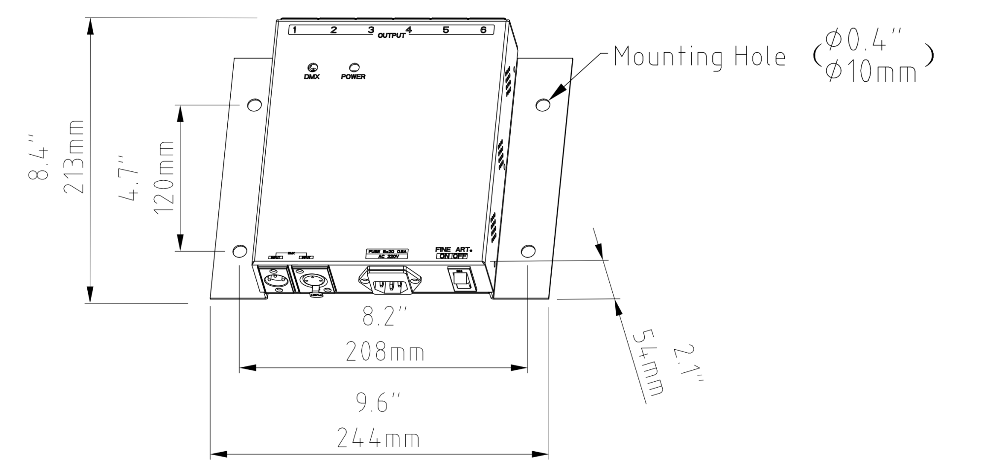 990501110005 FINE 2060 Dimension drawing 2024-10-28_00(1)